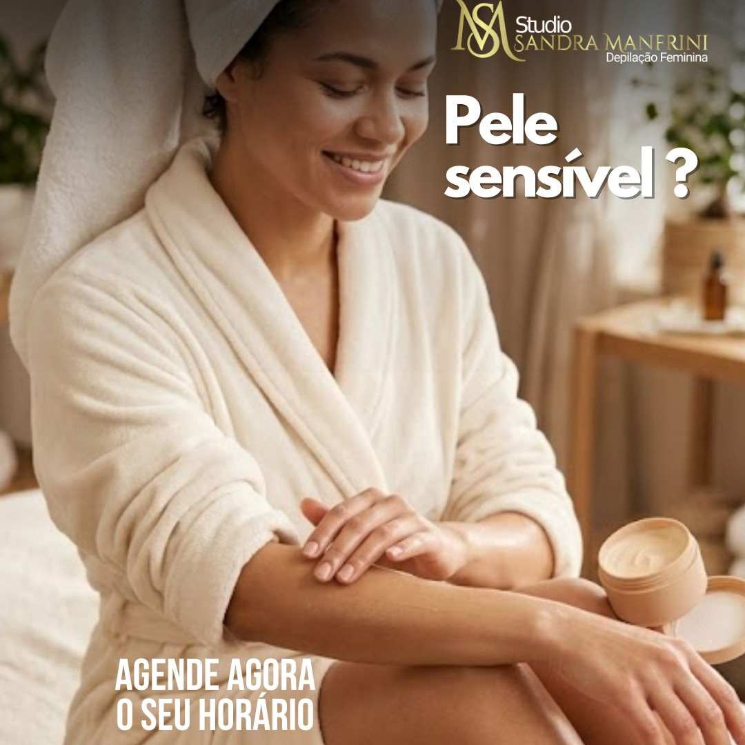 Pele Sensivel-agende seu horário