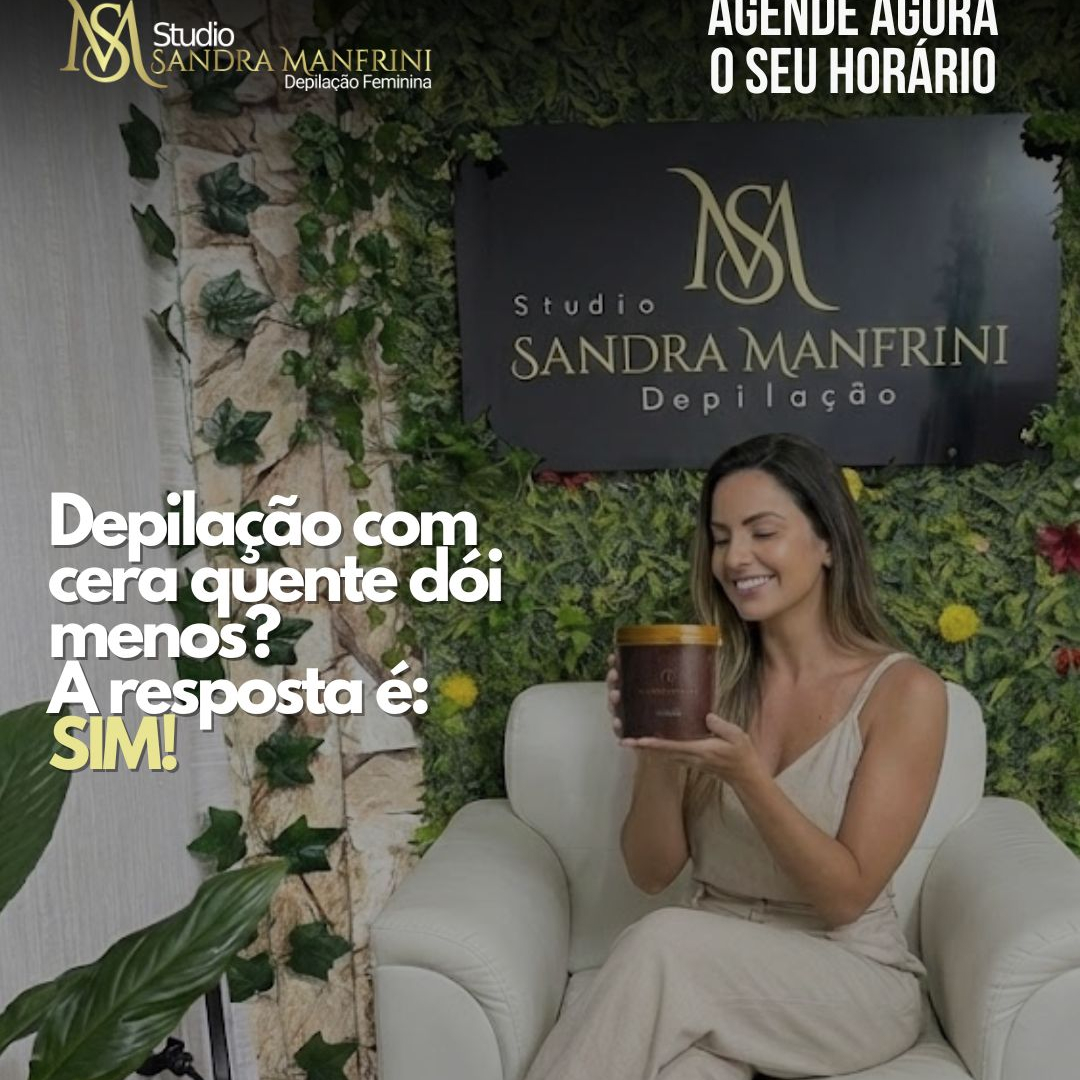 Depilação com cera quente dói menos ?-saiba mais