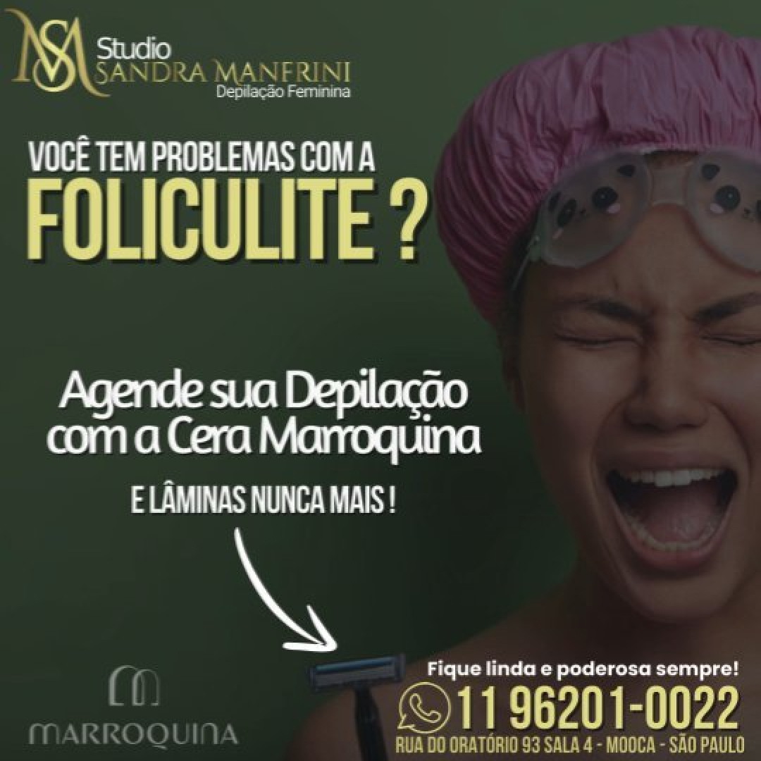 Foliculite -Evite ela !