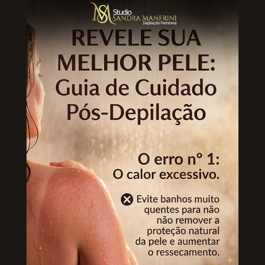Revele a sua melhor pele-guia de pós depilação