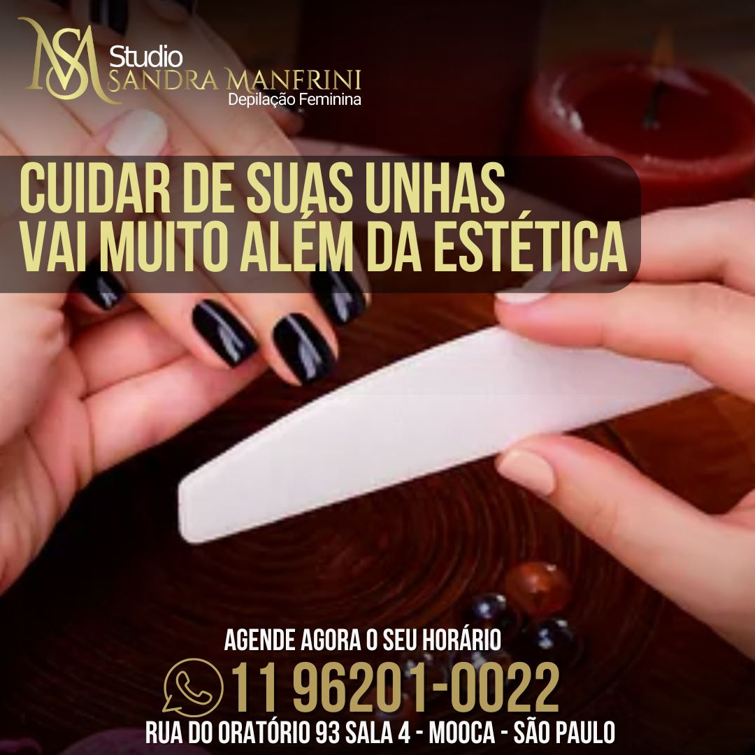 Cuidar de suas unhas-Vai além da estética