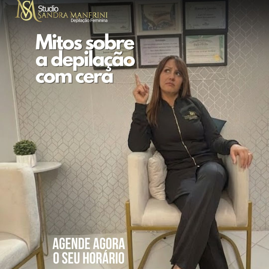 Mitos da depilação com cera-saiba mais
