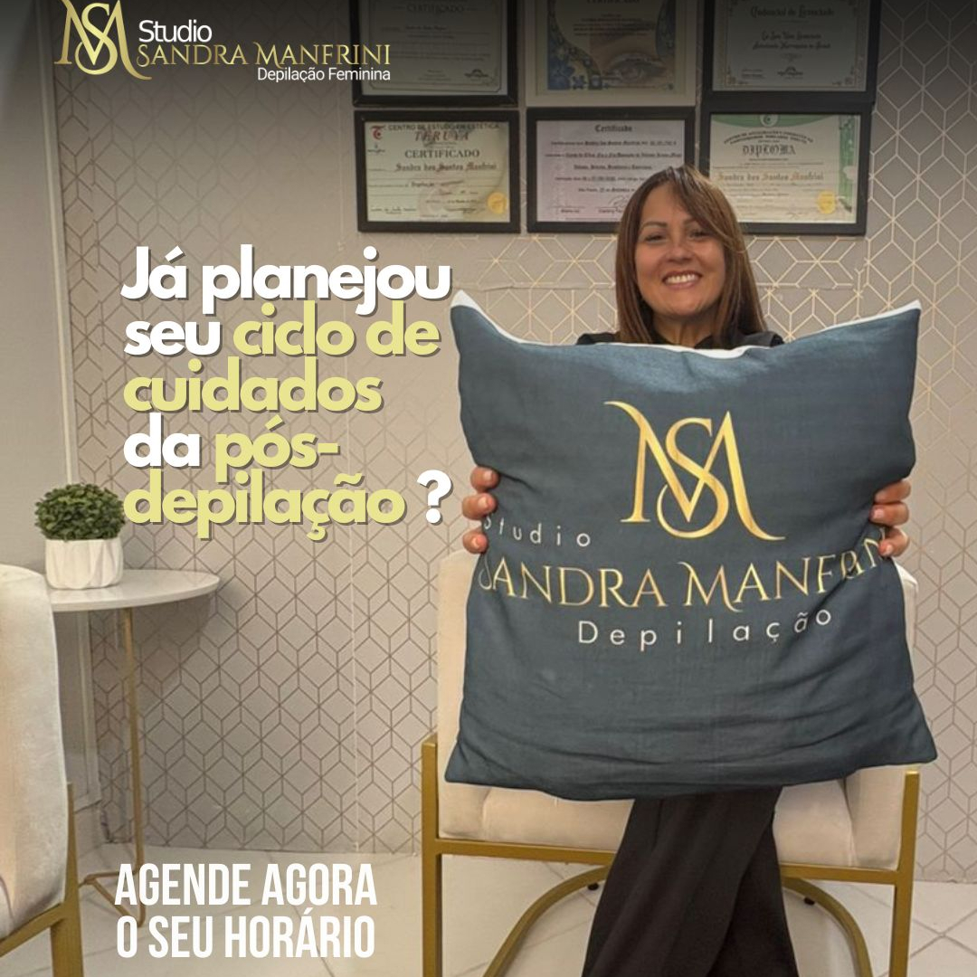 Pós depilação-já planejou os cuidados