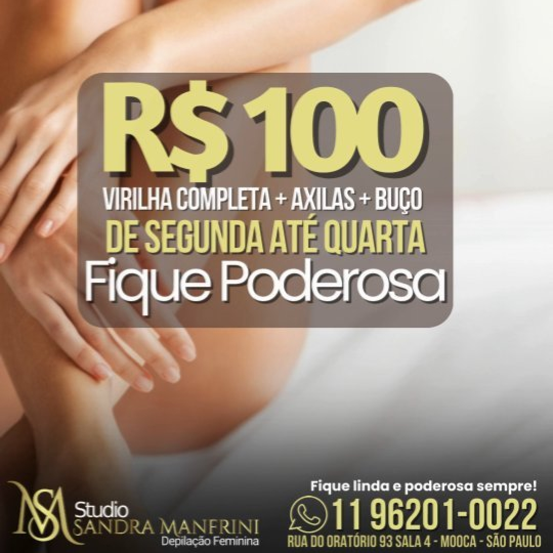 Promoção de segunda até quarta